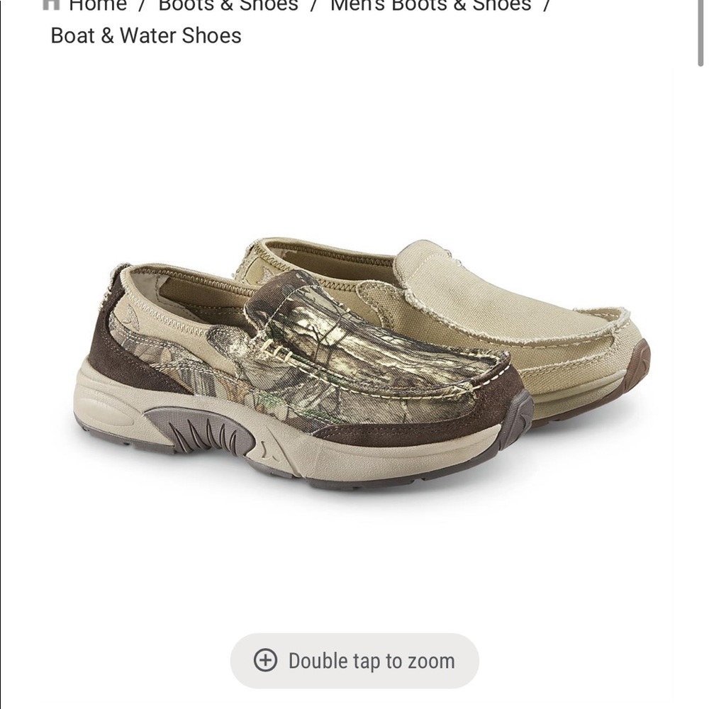 BNWOT Rugged Shark Men’s Slip On Boat Shoes